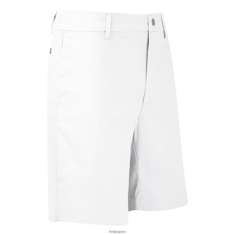 blanco Footjoy pantalones cortos blancos de corte cónico fj lite 8V040980