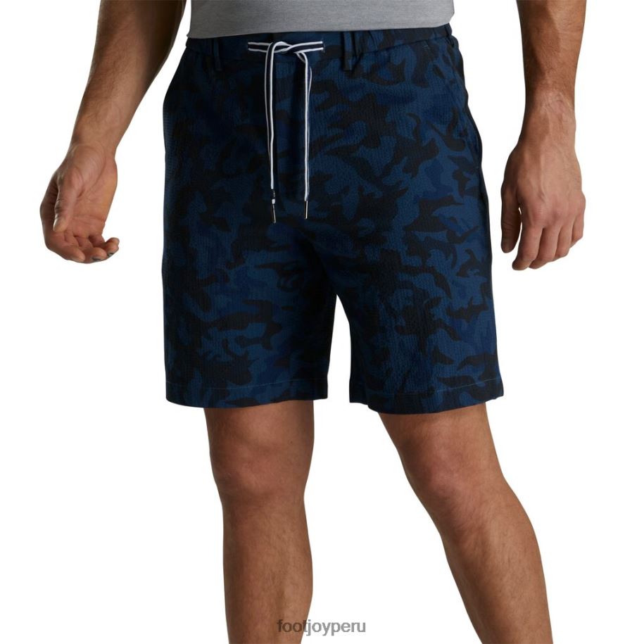 camuflaje azul marino Footjoy shorts traveller seersucker camuflaje marino 8V0402710