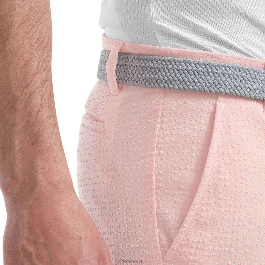 rosa Footjoy pantalones cortos de seersucker de rendimiento rosa 8V040982