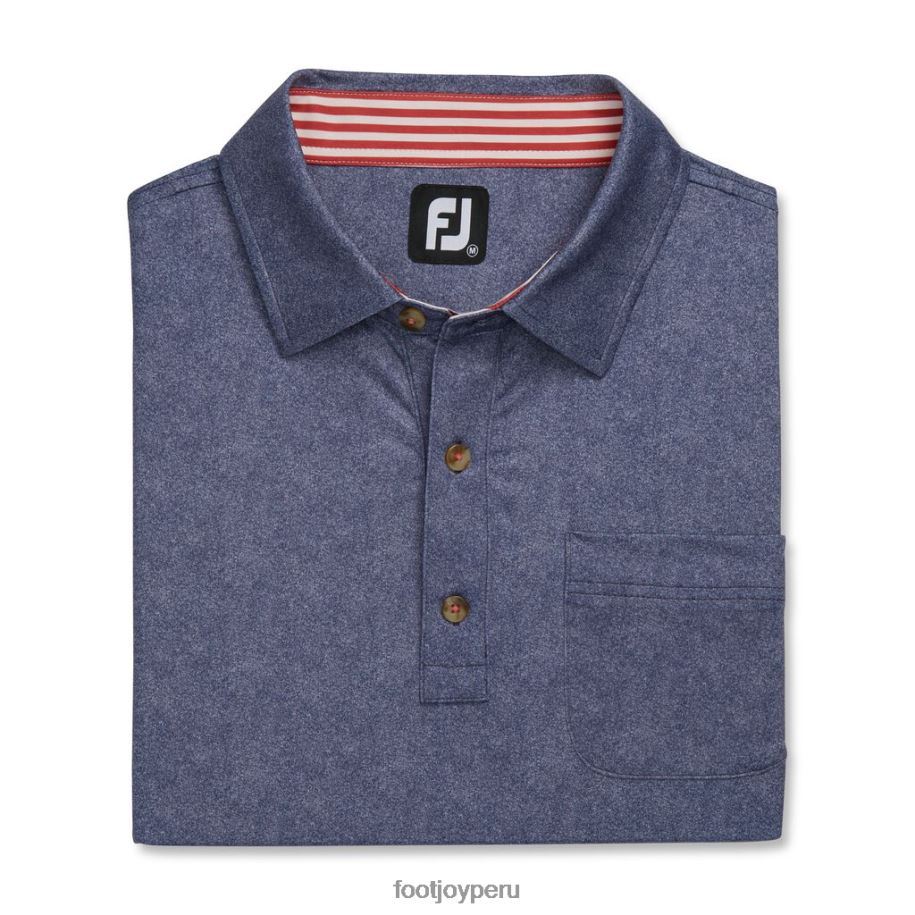 Armada Footjoy heather lisle cuello del mismo color azul marino 8V0401779