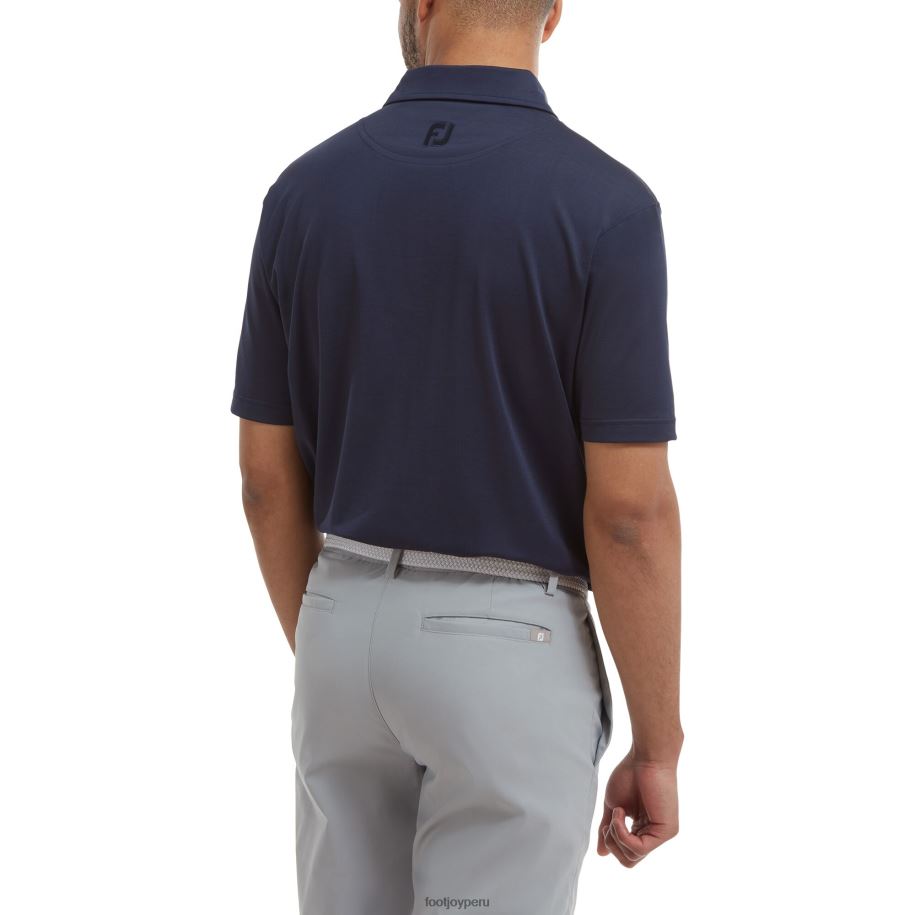 Armada Footjoy hilo flameado azul marino sólido 8V040131