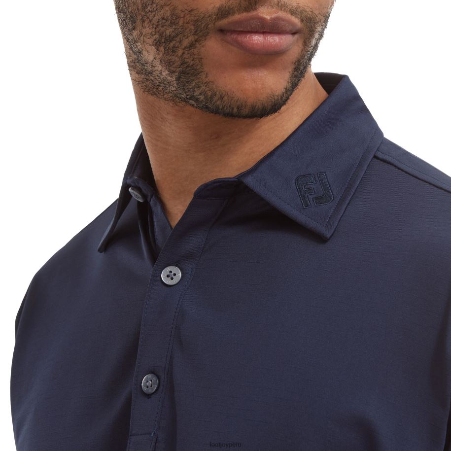 Armada Footjoy hilo flameado azul marino sólido 8V040131