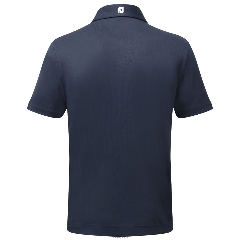 Armada Footjoy piqué elástico liso azul marino 8V040889