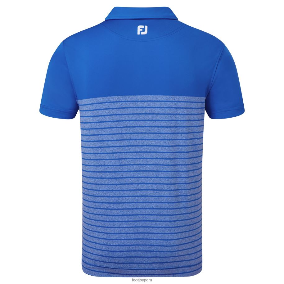 azul Footjoy Lisle de rayas jaspeadas de diseño azul 8V040959