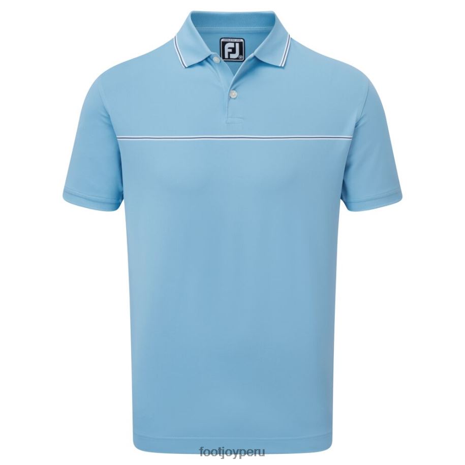 azul anochecer Footjoy pequeños detalles piqué azul atardecer 8V040145