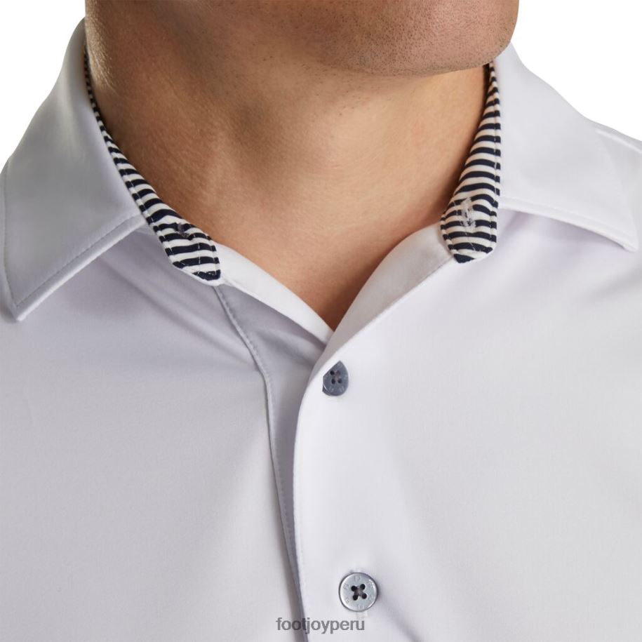 blanco Footjoy cuello liso liso blanco 8V0402699