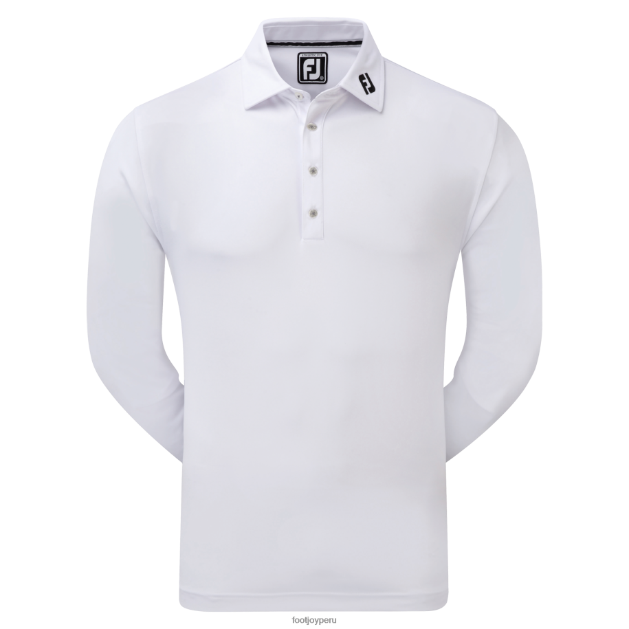 blanco Footjoy manga larga thermocool self collar blanco 8V040963