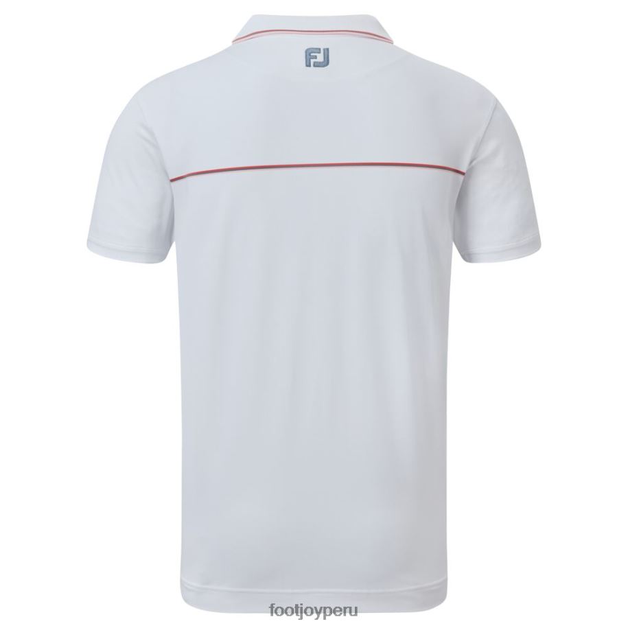 blanco Footjoy piqué blanco pequeños detalles 8V040144