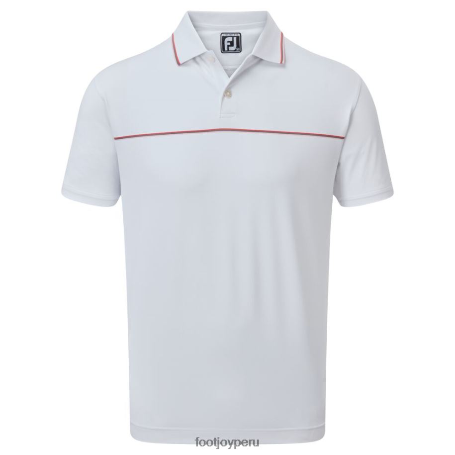 blanco Footjoy piqué blanco pequeños detalles 8V040956