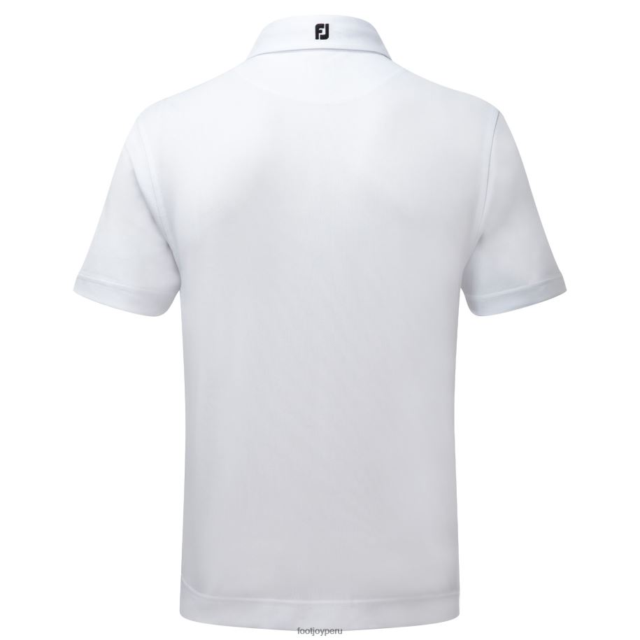 blanco Footjoy piqué elástico liso blanco 8V040892