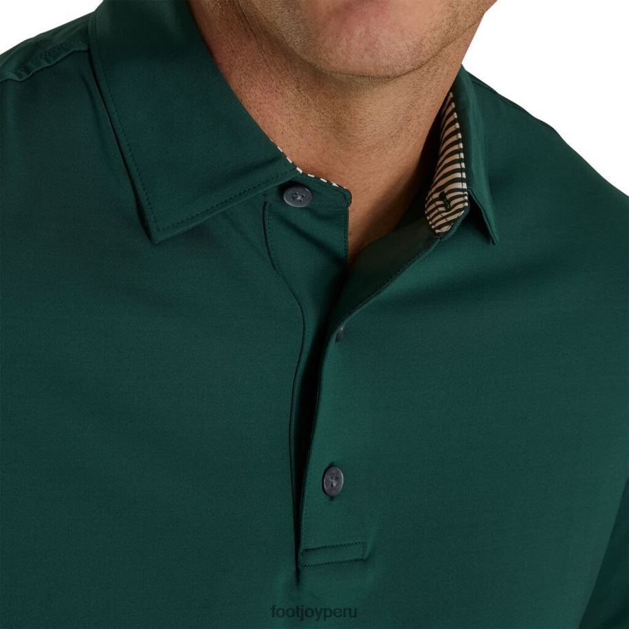 cazador-blanco Footjoy collar liso lisle blanco cazador 8V0401819