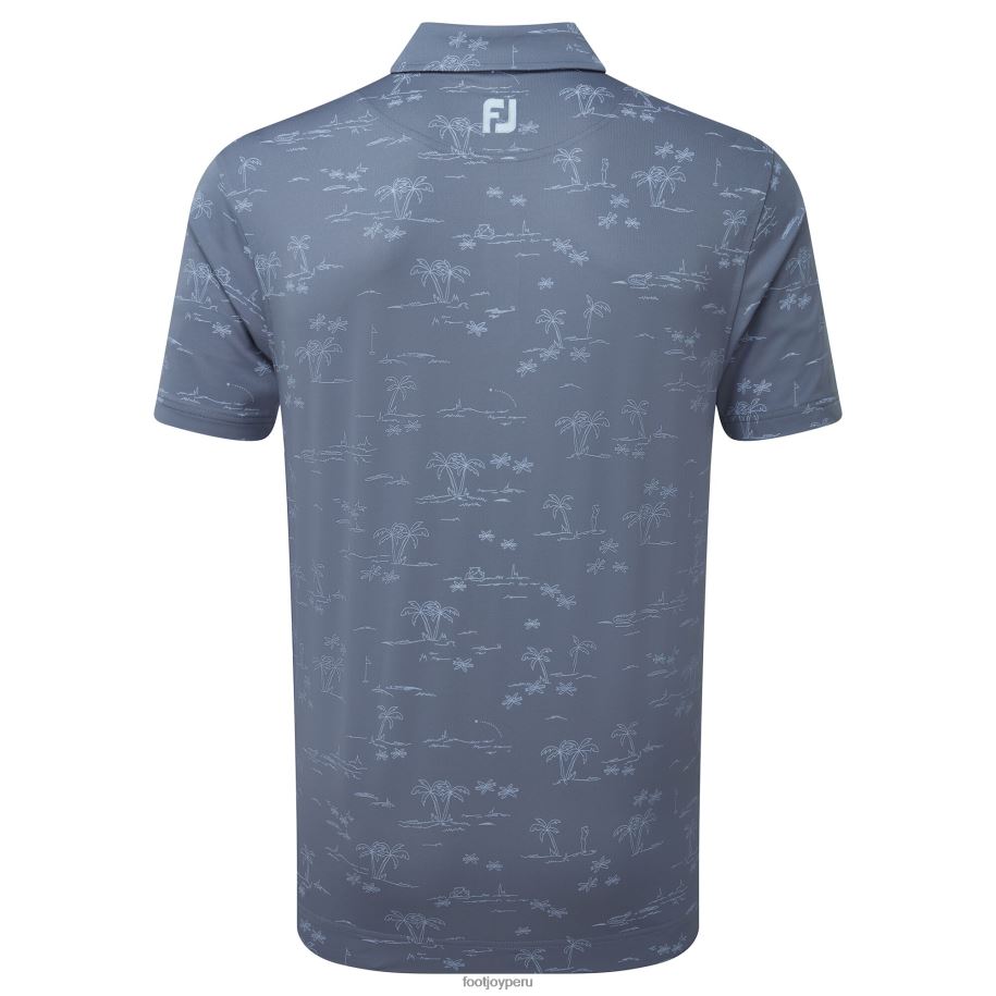 denim-bluestone Footjoy bluestone-denim tropic golf lisle 8V040887