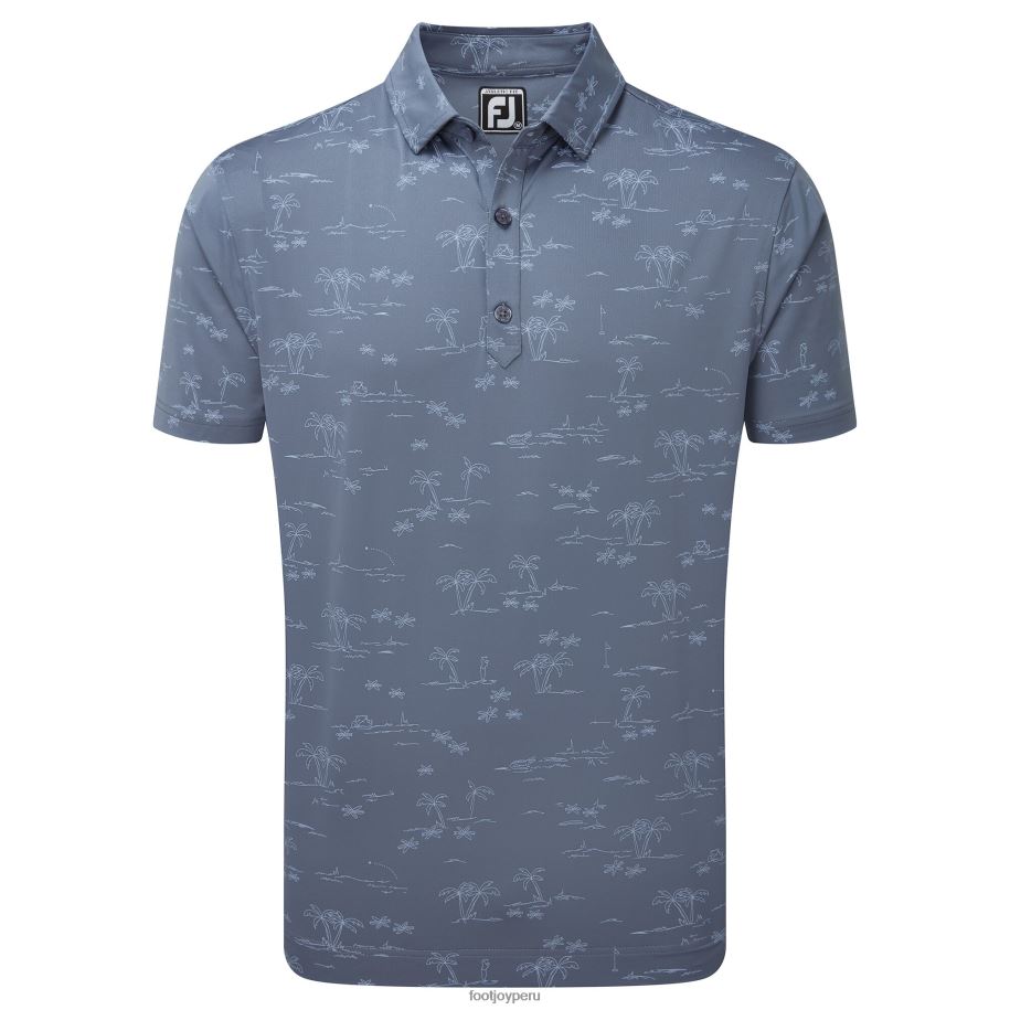 denim-bluestone Footjoy tropic golf lisle bluestone-denim 8V04075