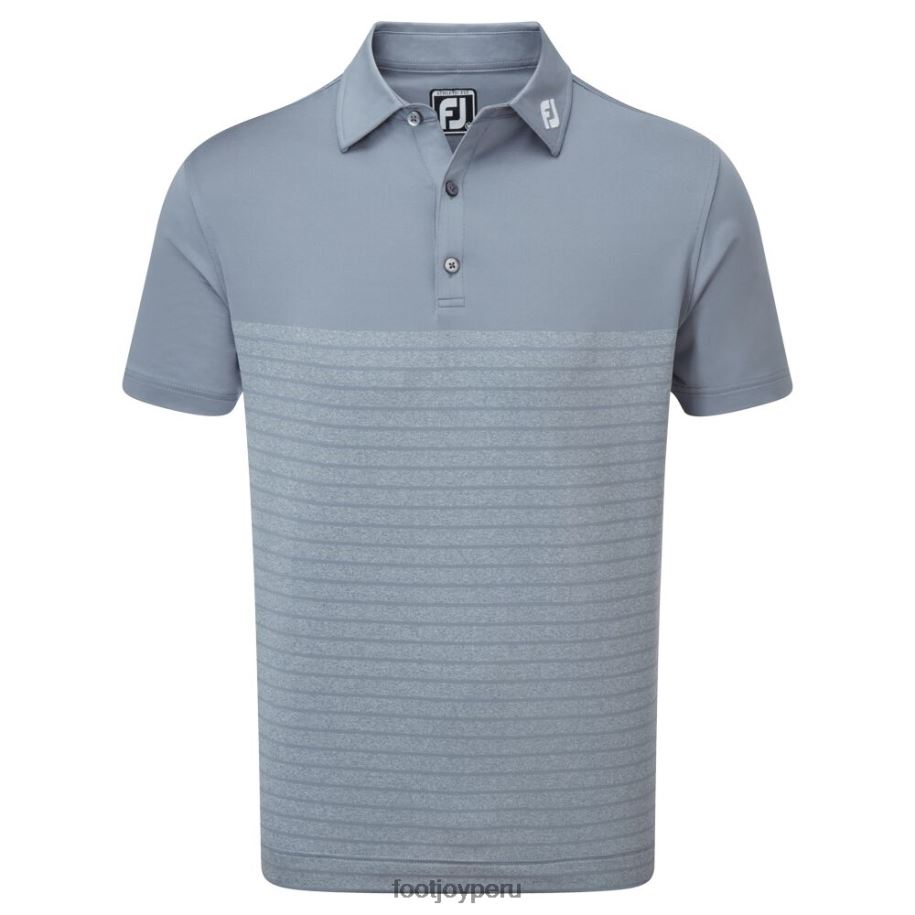 gris Footjoy Lisle gris jaspeado con rayas 8V040960