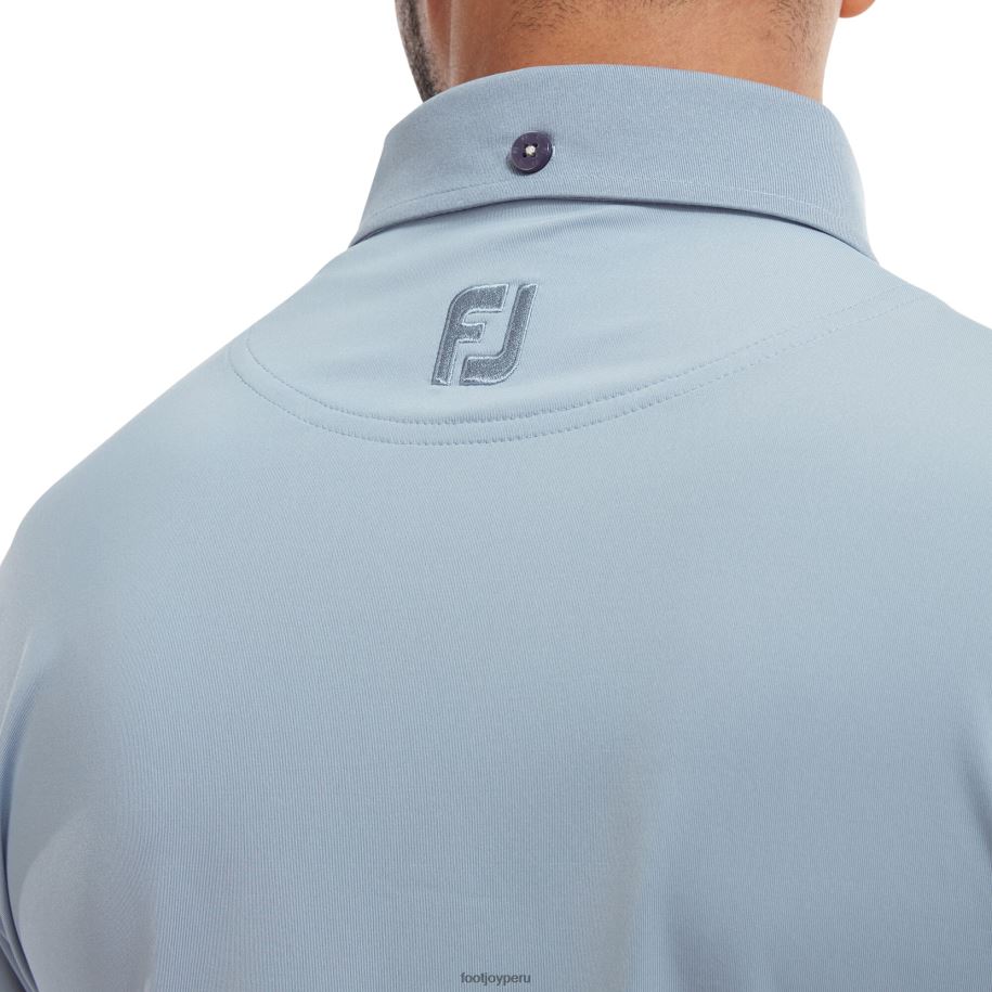 gris Footjoy ribete tonal gris liso con bolsillo lisle 8V040134