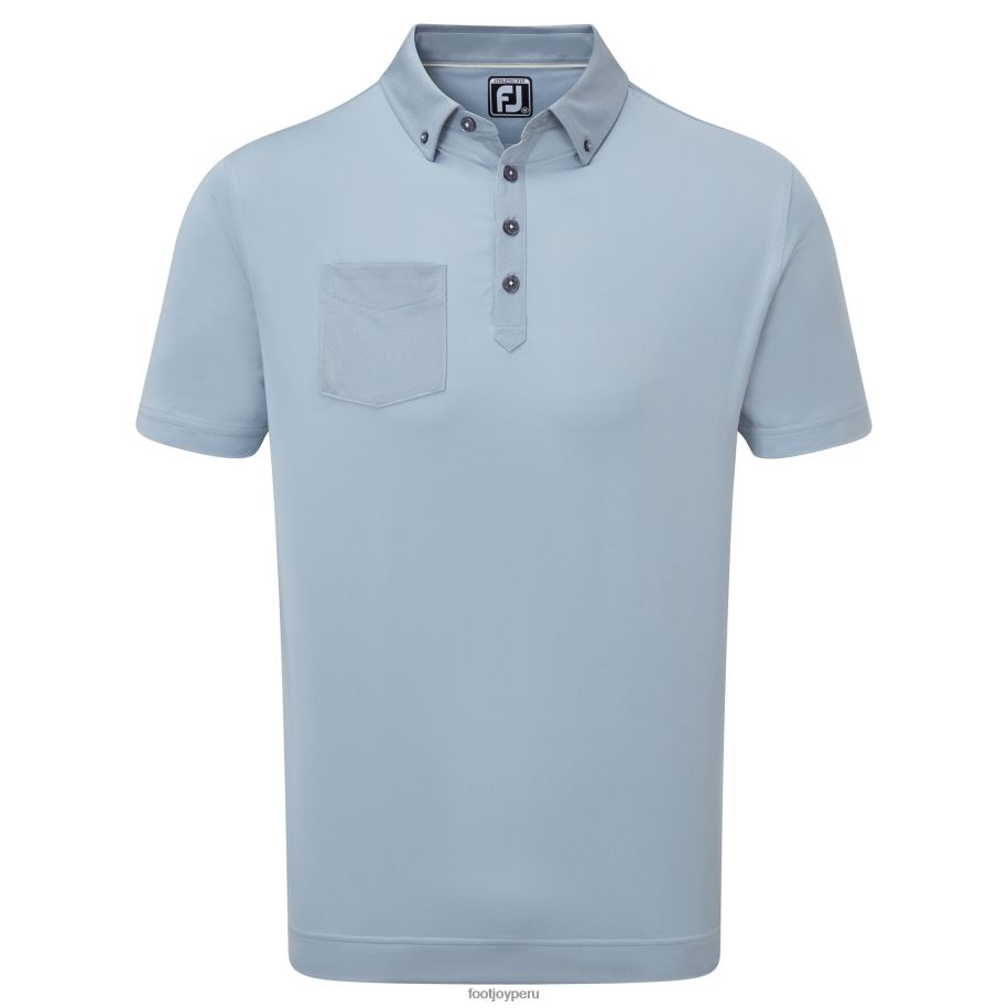gris Footjoy ribete tonal liso con bolsillo gris lila 8V040946