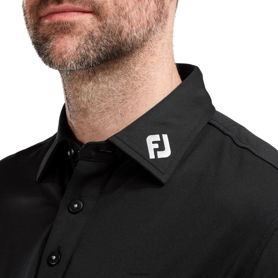 negro Footjoy cuello negro termocool de manga larga 8V040962