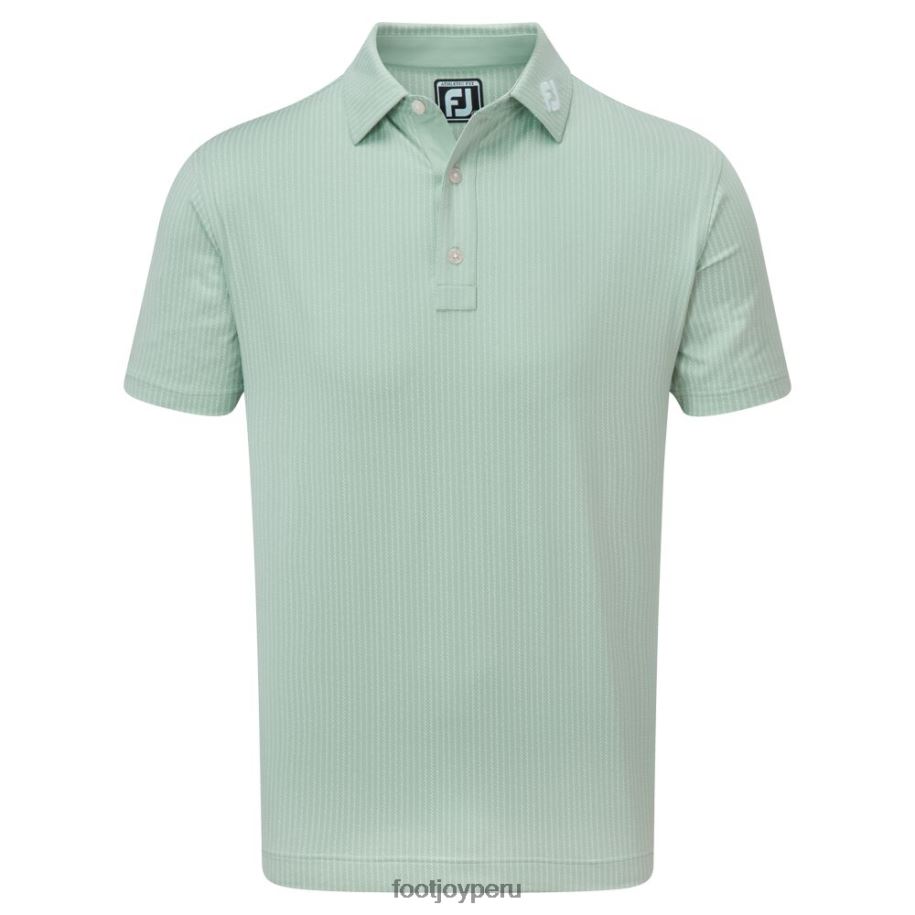 verde blanco Footjoy estampado zig-zag verde lila-blanco 8V040111