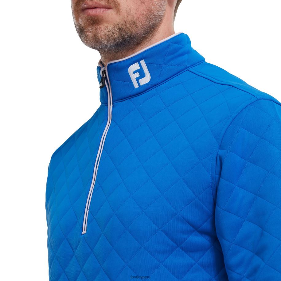 azul blanco Footjoy chill-out jacquard fj rombos azul-blanco 8V040239