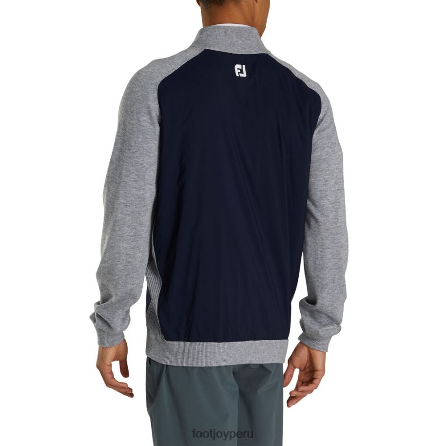 azul marino-gris jaspeado Footjoy jersey técnico azul marino-gris jaspeado 8V0402745