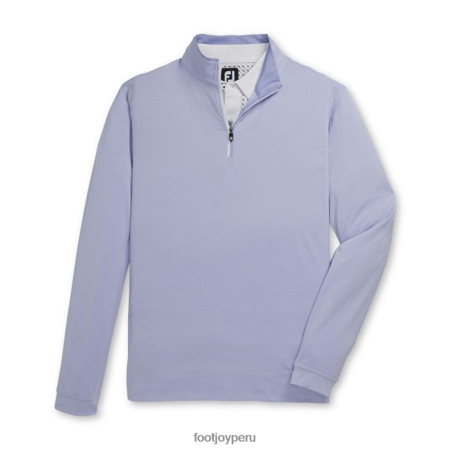 blanco lavanda Footjoy Cremallera ligera de un cuarto en color blanco lavanda 8V0402035