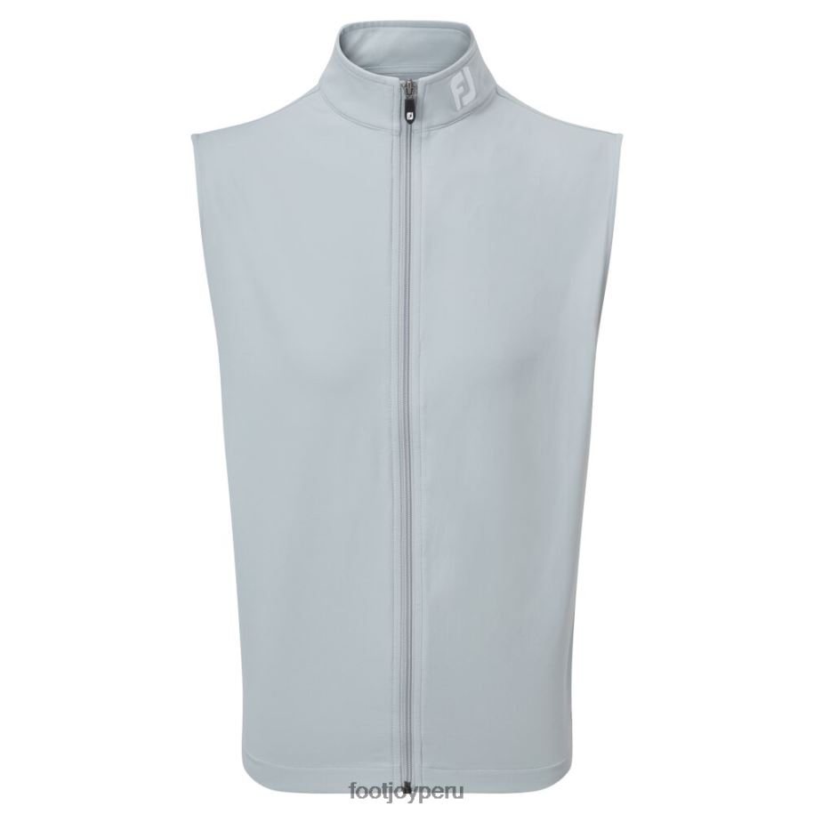 gris Footjoy chaleco de punto gris con cremallera completa 8V0401074