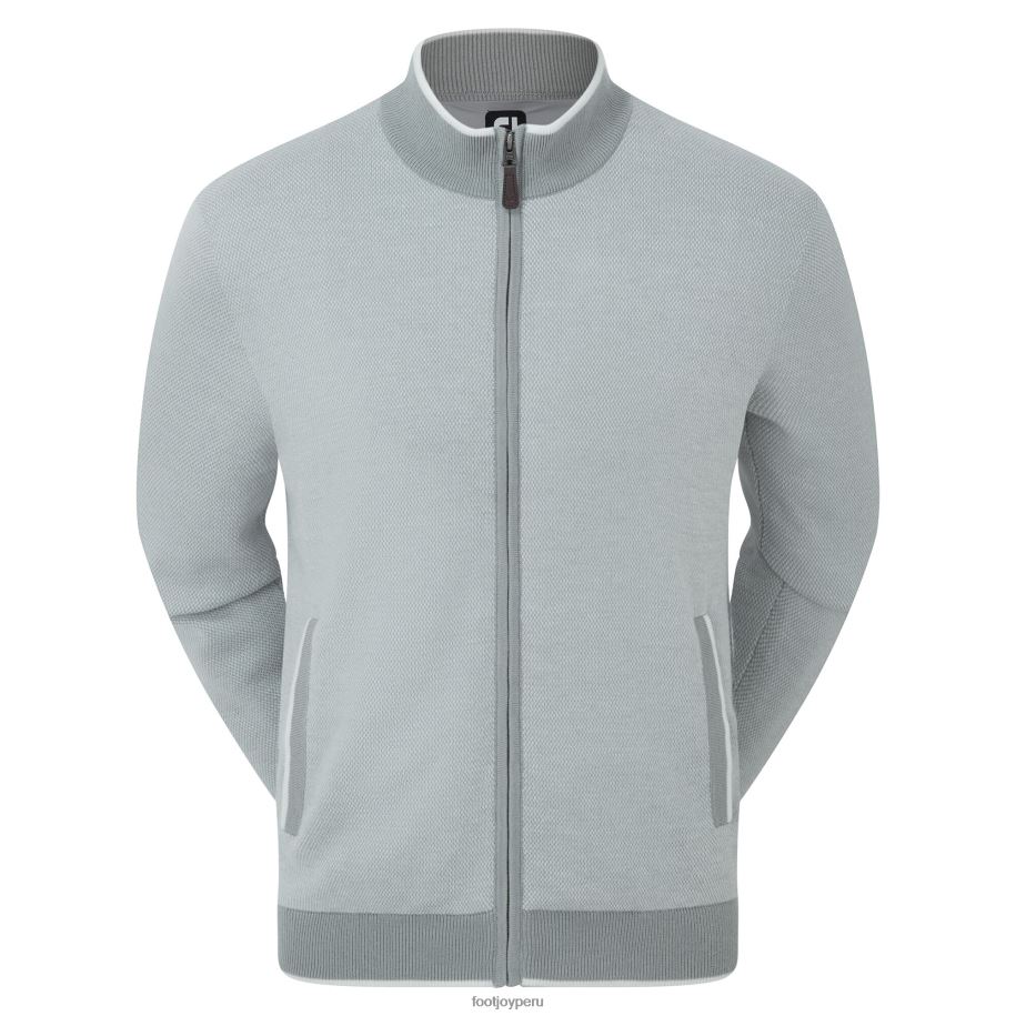 gris Footjoy jersey con cremallera completa gris 8V0401101