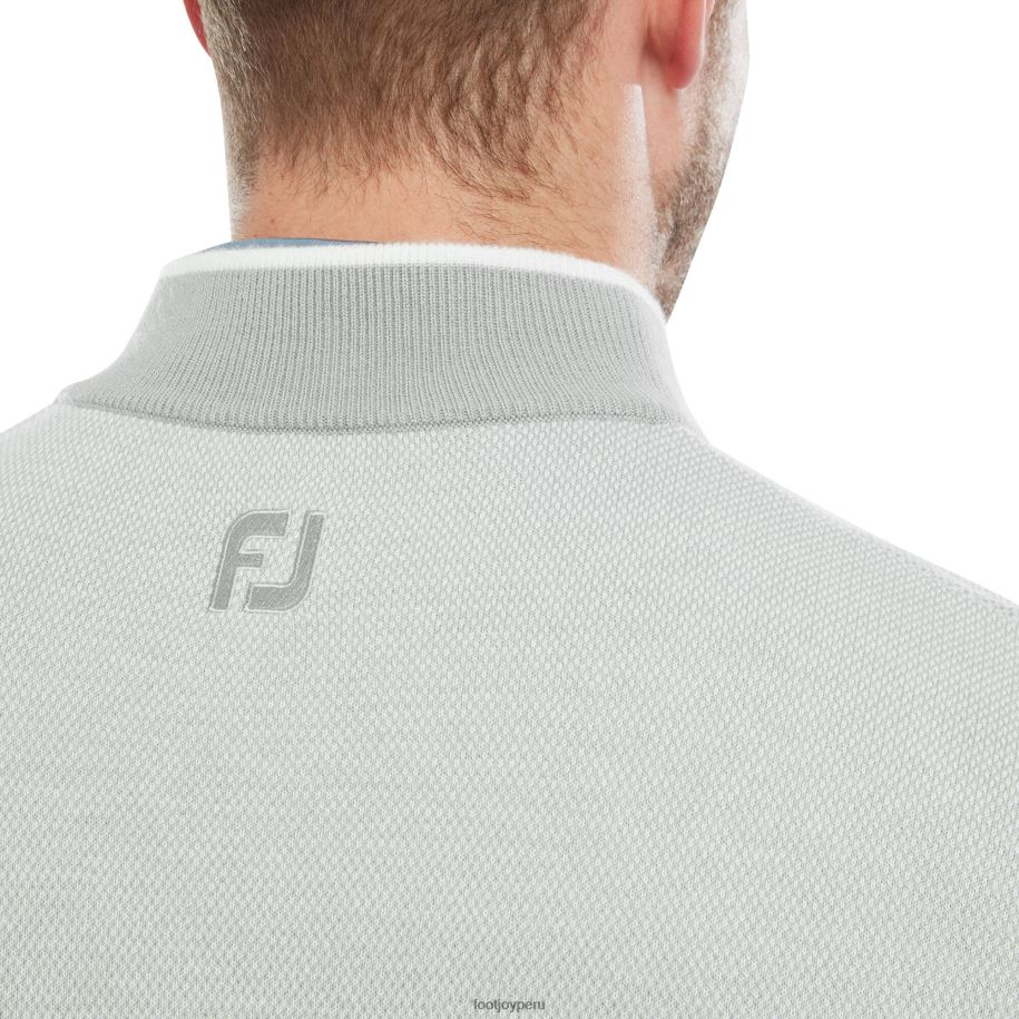 gris Footjoy jersey con cremallera completa gris 8V0401101