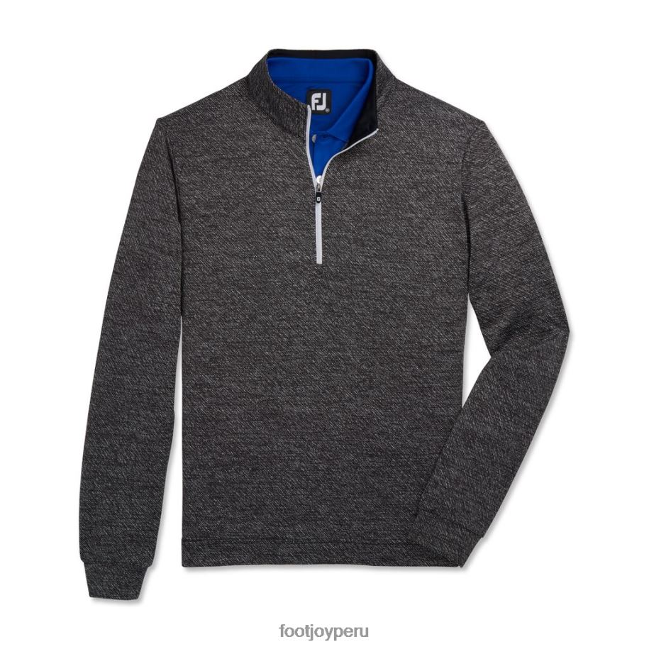 negro Footjoy capa intermedia con textura jacquard negro 8V0402743