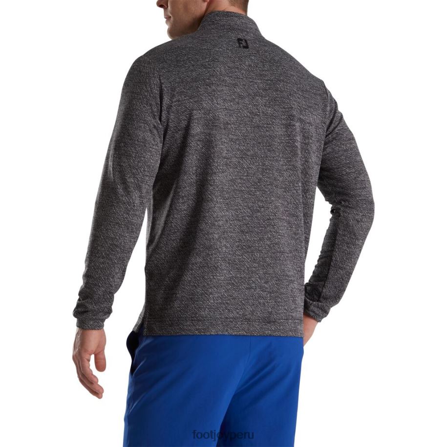 negro Footjoy capa intermedia con textura jacquard negro 8V0402743