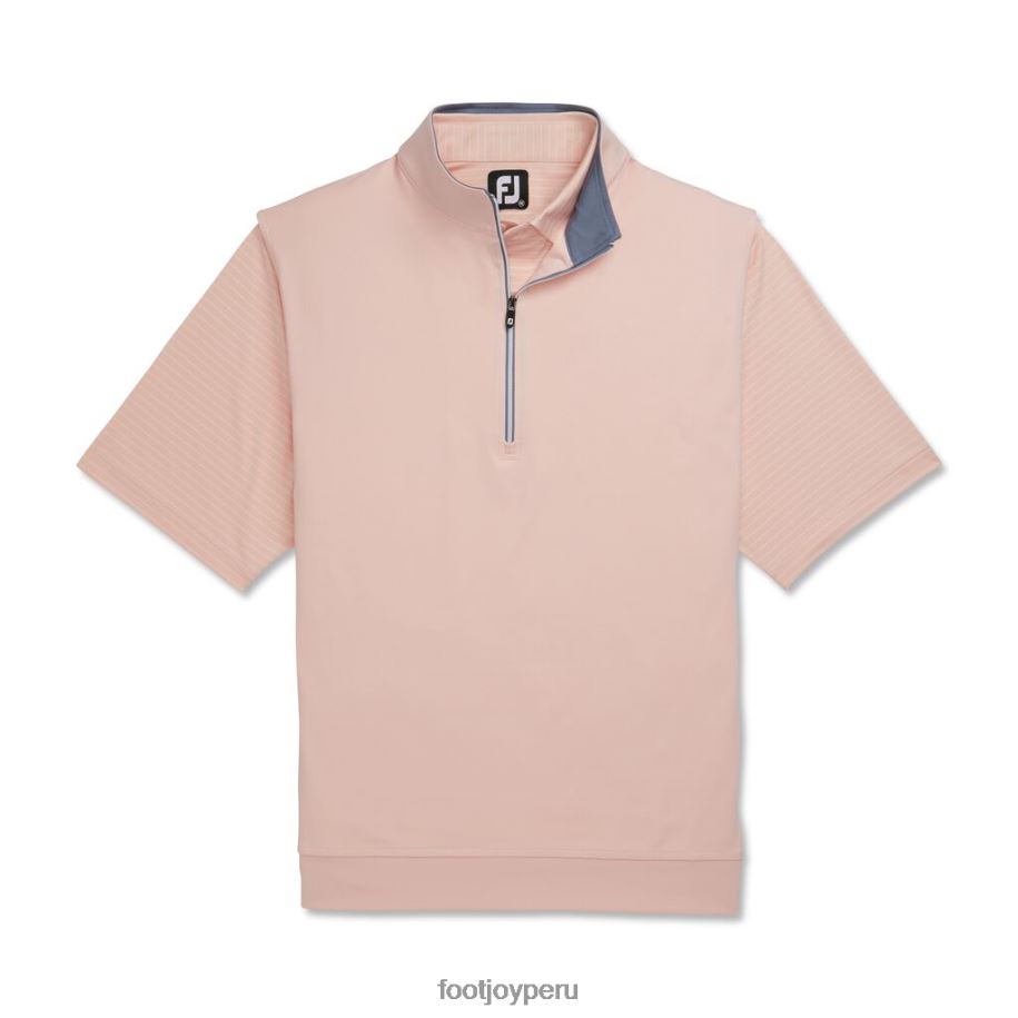 rosa cuarzo Footjoy chaleco de punto con media cremallera rosa cuarzo 8V0402058