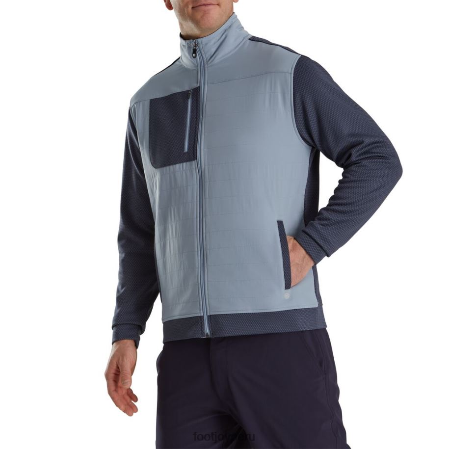 gris carbón Footjoy chaqueta híbrida thermoseries gris carbón 8V0402105