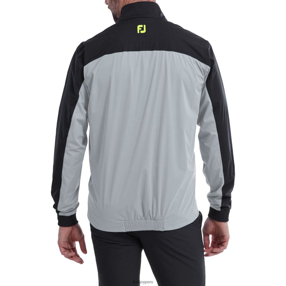 negro-gris-lima Footjoy fj hydroknit 1-2 cremallera negro-gris-lima 8V040303