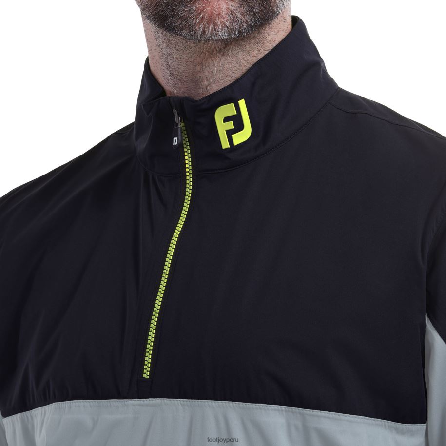 negro-gris-lima Footjoy fj hydroknit 1-2 cremallera negro-gris-lima 8V040303