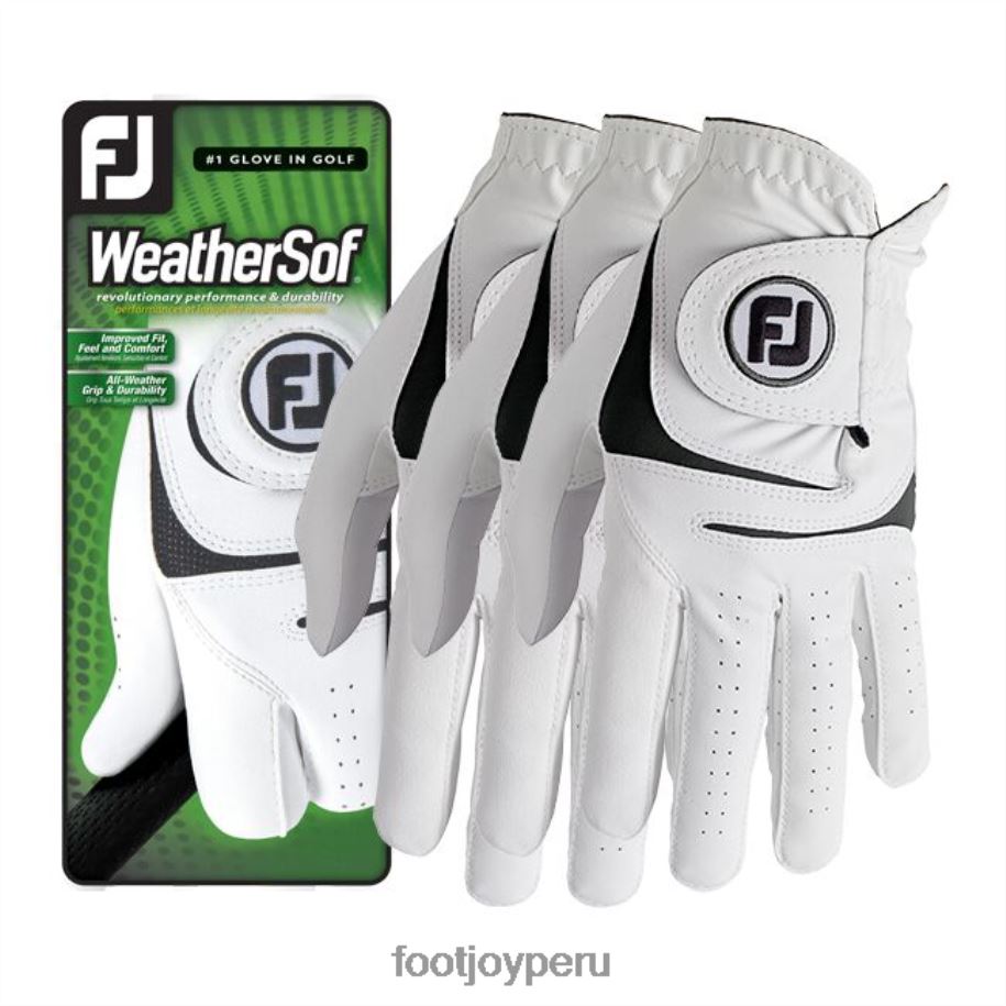 blanco Footjoy climas blancos de paquete de 3 8V0401170