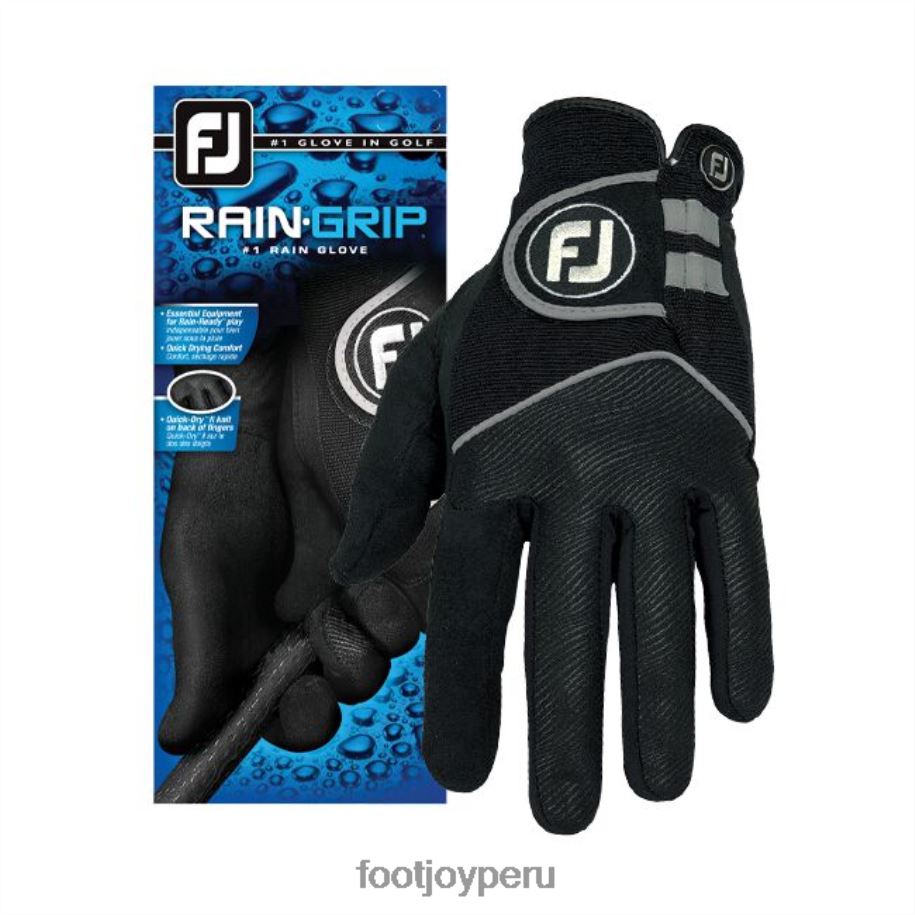 negro Footjoy empuñadura de lluvia negra 8V0401167