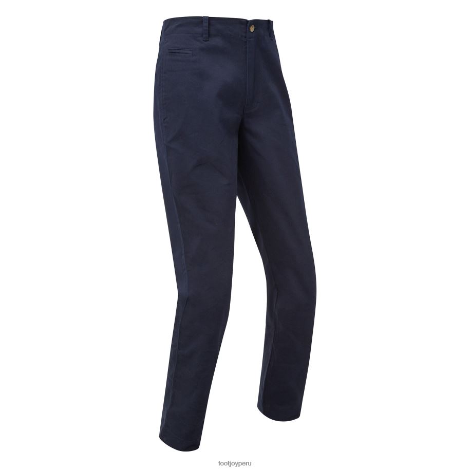 Armada Footjoy pantalones chinos de corte tapered fj azul marino 8V040187