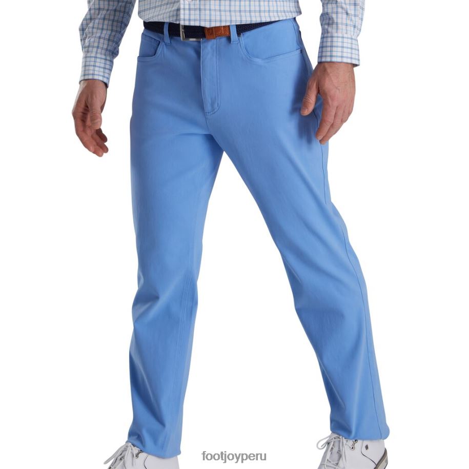 laguna Footjoy pantalón de 5 bolsillos en sarga de algodón ante laguna 8V0401998