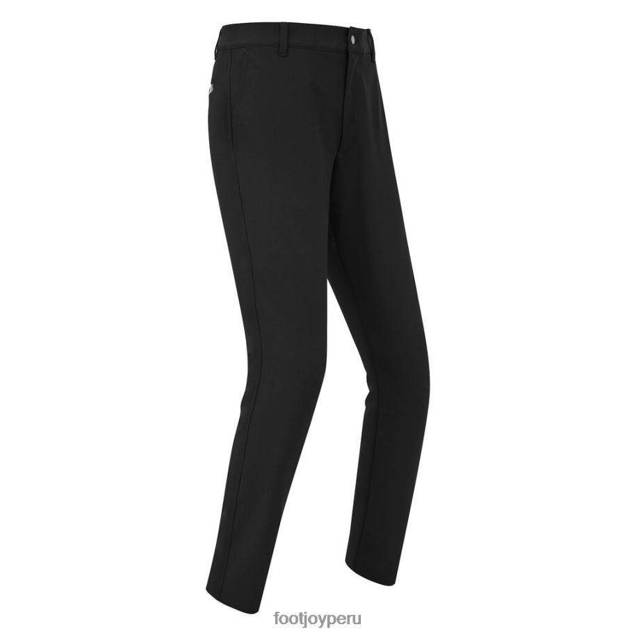 negro Footjoy pantalones de rendimiento ajustados negros 8V0402722