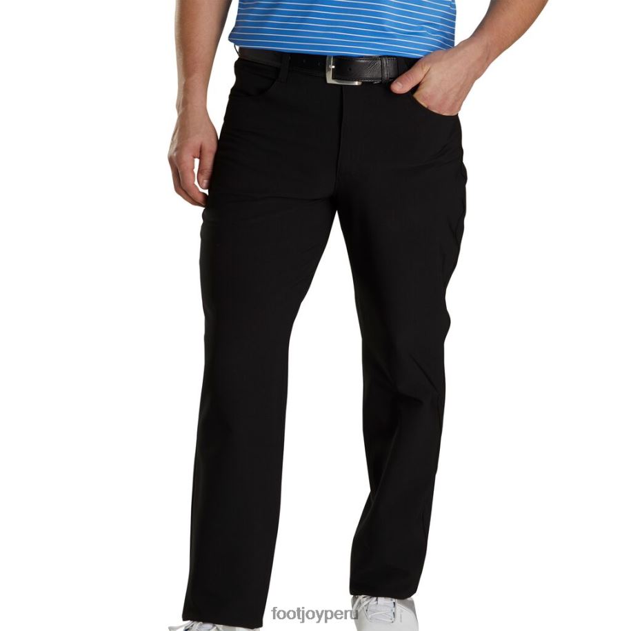 negro Footjoy pantalones negros de 5 bolsillos 8V0401984