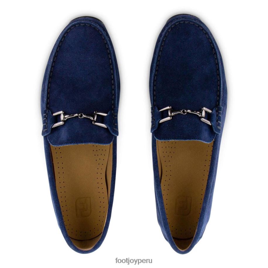 azul Footjoy mocasín club casuals de ante azul 8V0401724