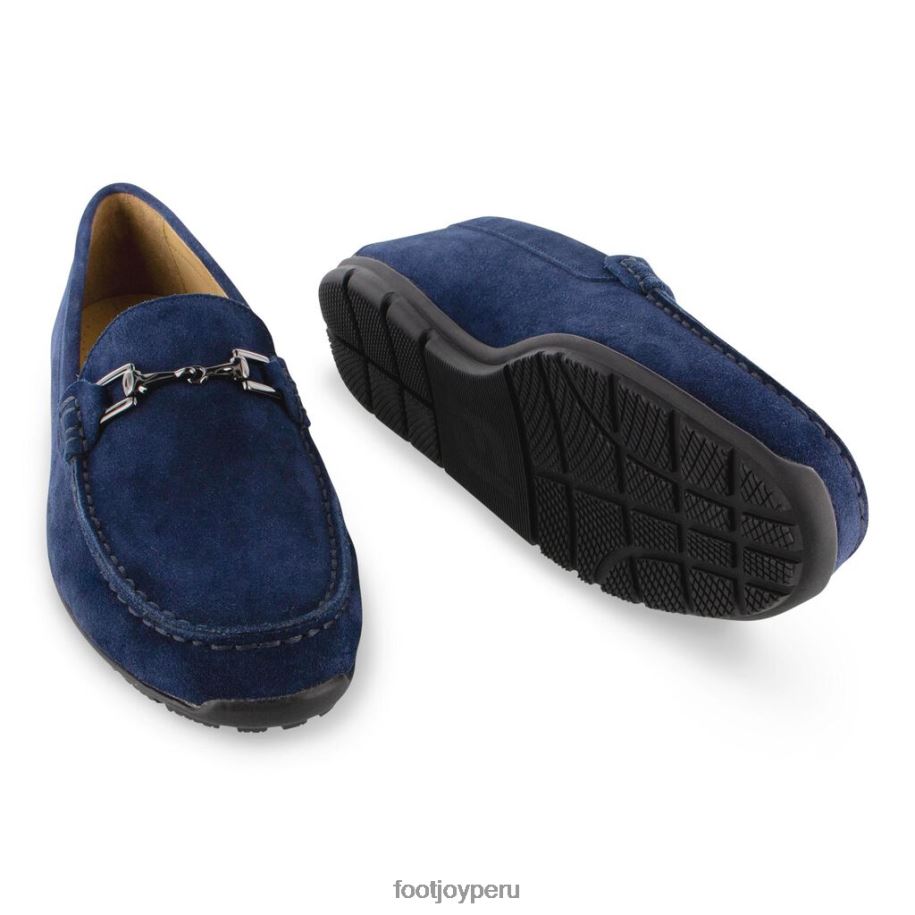 azul Footjoy mocasín club casuals de ante azul 8V0401724