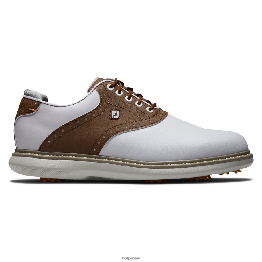 blanco-marrón Footjoy tradiciones fj blanco-marrón 8V0407