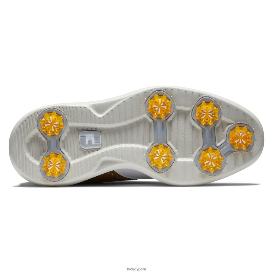blanco-marrón Footjoy tradiciones fj blanco-marrón 8V040819