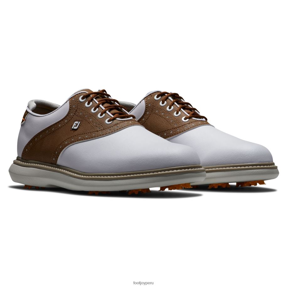 blanco-marrón Footjoy tradiciones fj blanco-marrón 8V040819