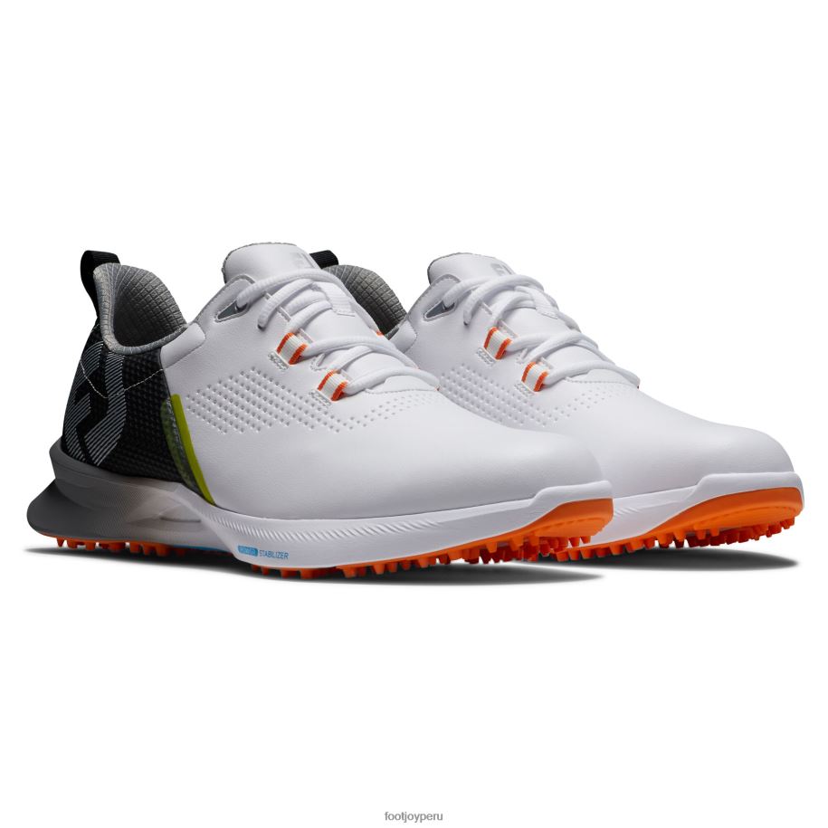 blanco-negro-naranja Footjoy combustible fj blanco-negro-naranja 8V040864