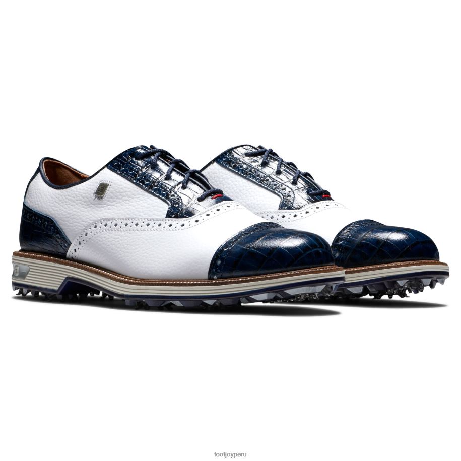 naval Blanca Footjoy blanco-azul marino estreno serie tarlow 8V0402