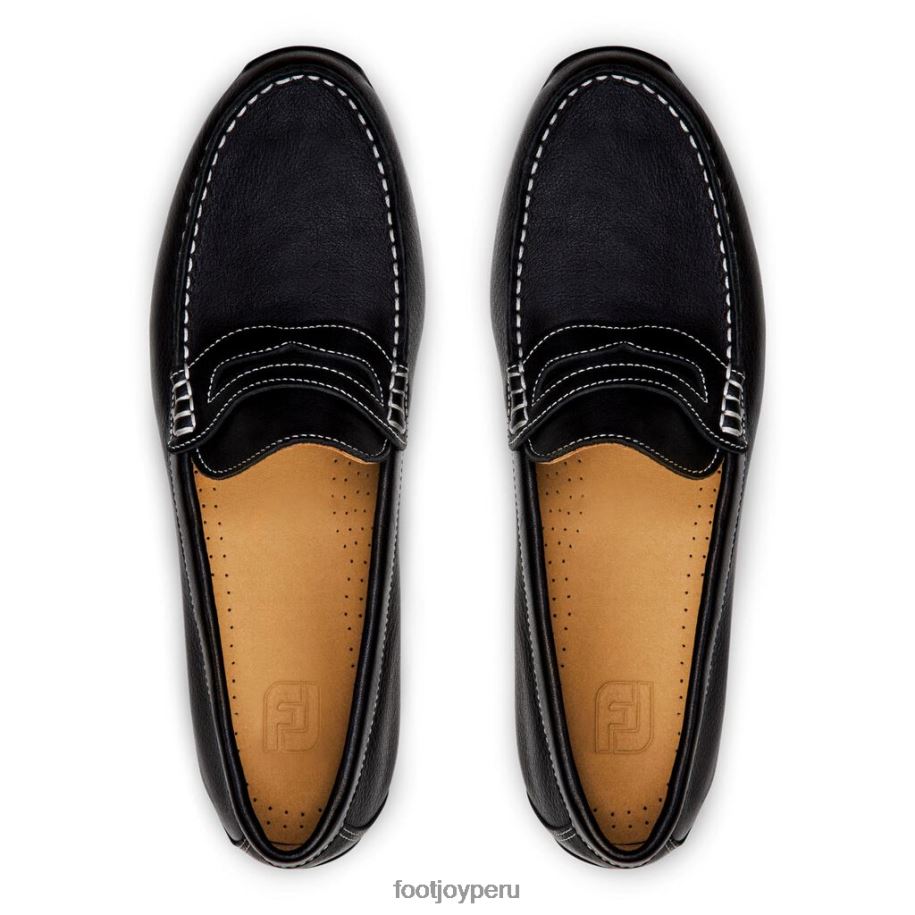 negro Footjoy mocasines club casuals penny negro 8V0401720