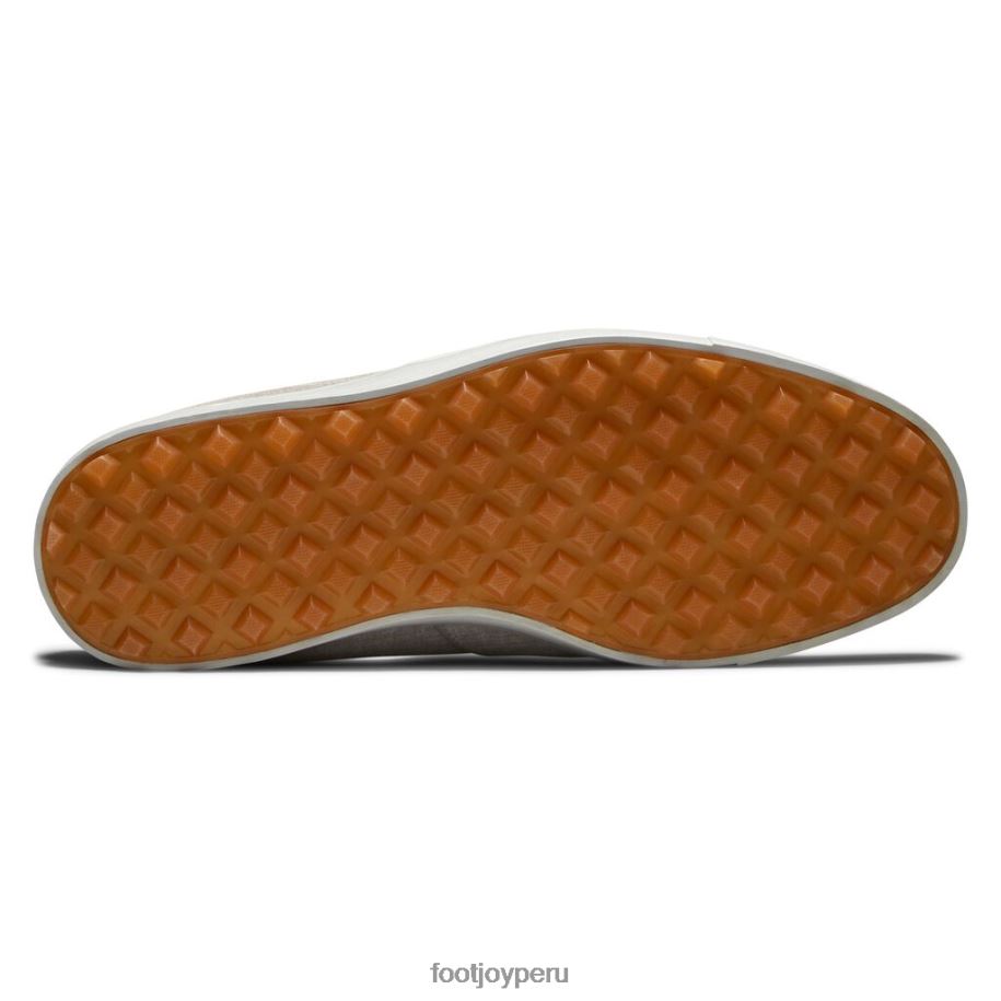 plata blanca Footjoy club casual slip-on blanco-plata 8V0402668