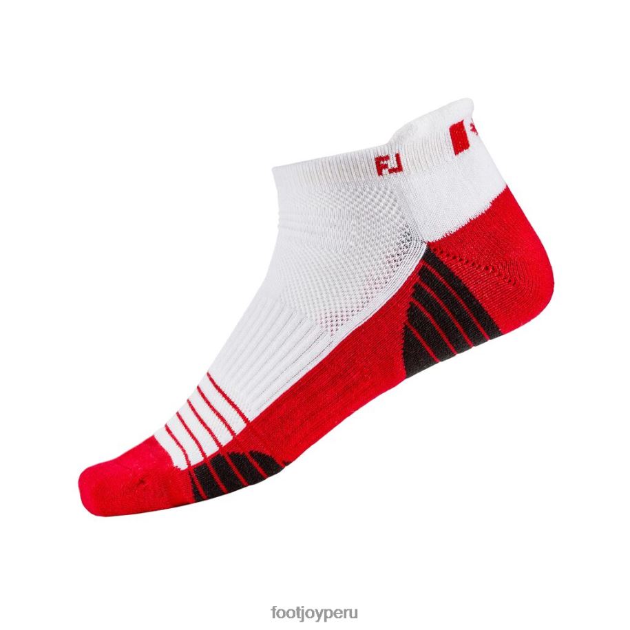 blanco-rojo-negro Footjoy Bandera techsof tour roll tab edición limitada blanco-rojo-negro 8V0402796